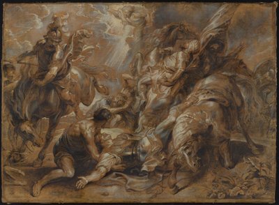 Pyhän Paavalin kääntymys tekijältä Abraham van Diepenbeeck after Peter Paul Rubens