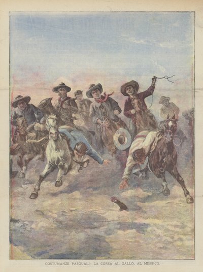 Pääsiäisasut, The Race To The Rooster, Meksiko tekijältä Achille Beltrame