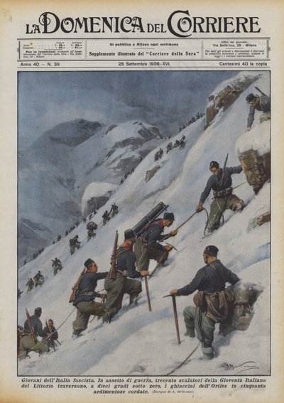 Fasistisen Italian nuoria tekijältä Achille Beltrame