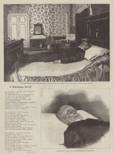 Giuseppe Verdi tekijältä Achille Beltrame