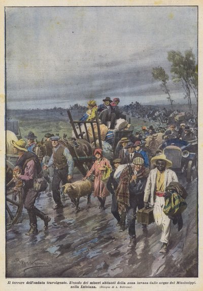 Valtavan aallon kauhu tekijältä Achille Beltrame