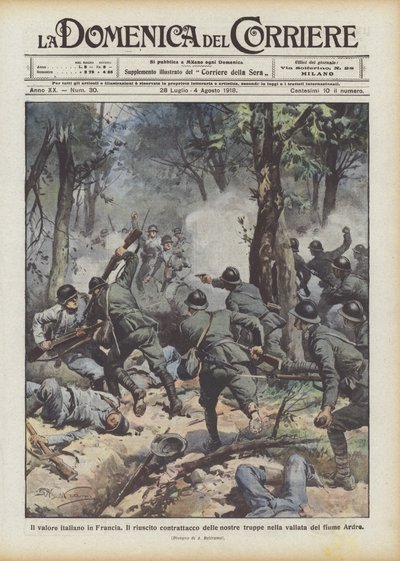 Italian arvo Ranskassa tekijältä Achille Beltrame