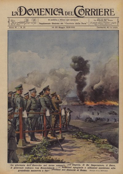 Armeijan päivä Imperiumin kolmantena vuotena tekijältä Achille Beltrame