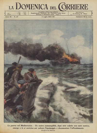Sota Välimerellä tekijältä Achille Beltrame