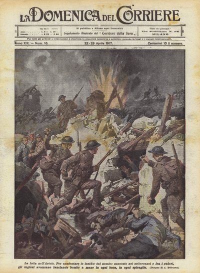 Taistelu Artoisissa tekijältä Achille Beltrame