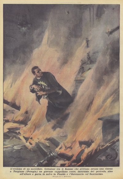Papin sankarillisuus tekijältä Achille Beltrame