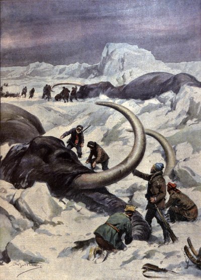 Mammutit Pohjoisnavalla tekijältä Achille Beltrame