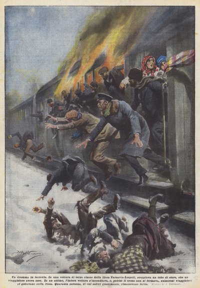 Rautatiedraama tekijältä Achille Beltrame