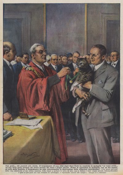 Kissa? joka jää historiaan tekijältä Achille Beltrame