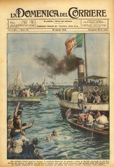 Italian urheiluvoitto tekijältä Achille Beltrame