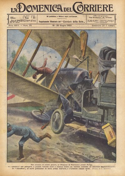 Uudenlainen yhteenotto Vincennesin ampumaradalla Pariisin lähellä tekijältä Achille Beltrame