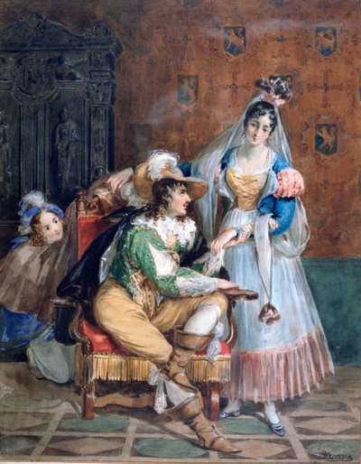 He voisivat, c1820-1857 tekijältä Achille Devéria