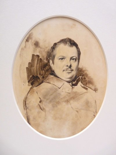 Honoré de Balzacin muotokuva 1799-1850, n. 1829. tekijältä Achille Devéria