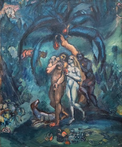 Kiusaus (Aadam ja Eeva) tekijältä Achille Emile Othon Friesz