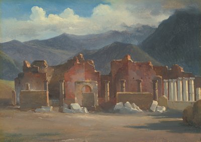 Pompeijin foorumi tekijältä Achille Etna Michallon