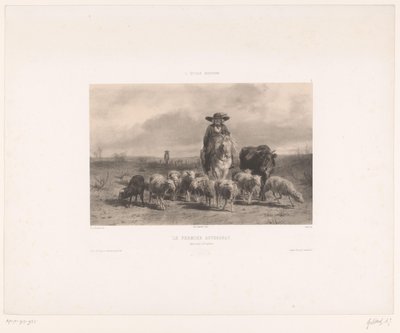 Pagès amb vedella i ovella d