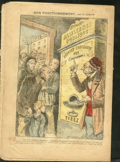 Kuvitus: Achille Lemot (1846-1909) Le Pelerinin kanteen, 7.2.2009 - Hyvin toimii - Perhe, Misere, Julkinen apu tekijältä Achille Lemot