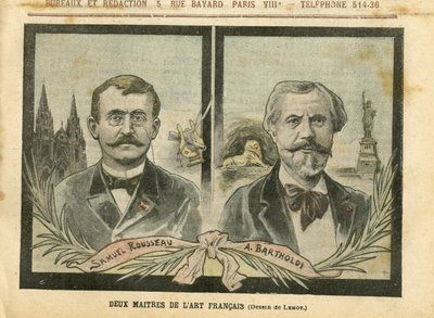 Kuvitus: Achille Lemot (1846-1909) Le Pelerinissä tekijältä Achille Lemot
