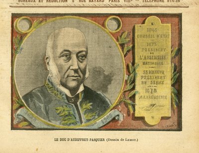 Kuvitus: Achille Lemot (1846-1909) Le Pelerinissä tekijältä Achille Lemot