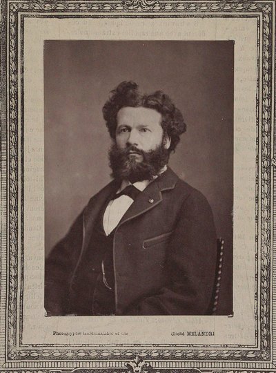 Camille Flammarionin muotokuva 1842-1925, 1880. tekijältä Achille Melandri