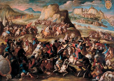 Oranin taistelu, 1699 tekijältä Acisclo Antonio Palomino de Castro y