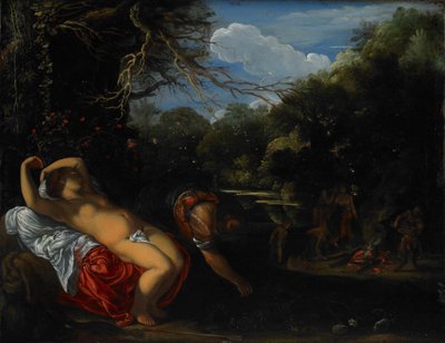 Apollo ja Coronis tekijältä Adam Elsheimer