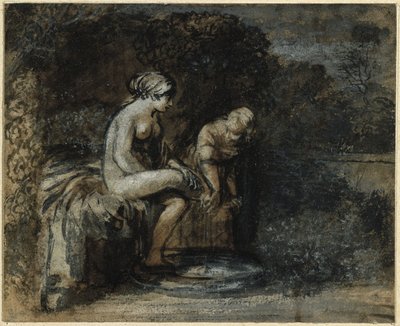 Batseba kylvyssä tekijältä Adam Elsheimer