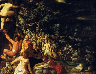 Vedenpaisumus tekijältä Adam Elsheimer