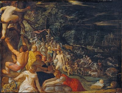 Vedenpaisumus tekijältä Adam Elsheimer