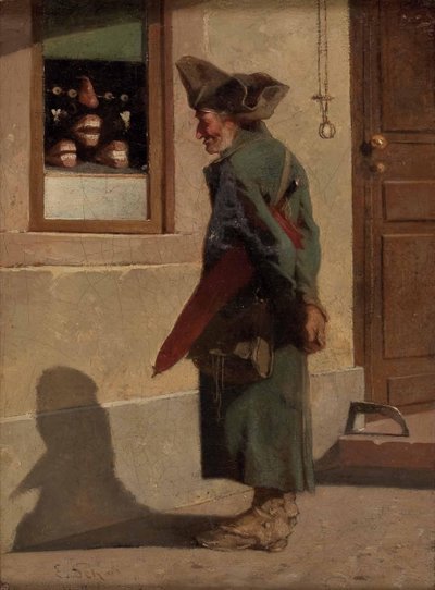 Sotilas hammasproteesiliikkeessä tekijältä Adam Ernst Schalck