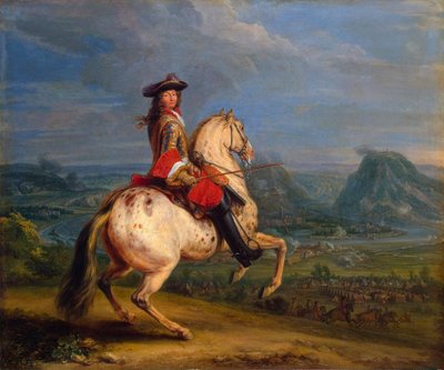 Ludvig XIV Besançonin valloittamisessa, 1674. tekijältä Adam Frans Meulen van der
