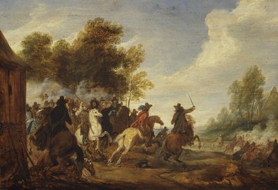 Ratsuväkijoukko. tekijältä Adam Frans van der Meulen