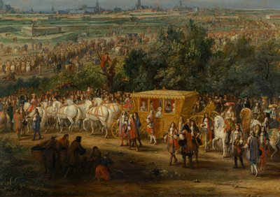 Ludvig XIV:n maahantulo tekijältä Adam Frans van der Meulen
