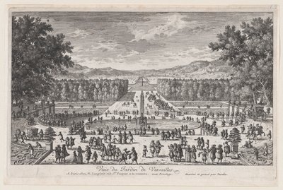 Versaillesin puutarha, 1660-95, 1660-95. tekijältä Adam Perelle