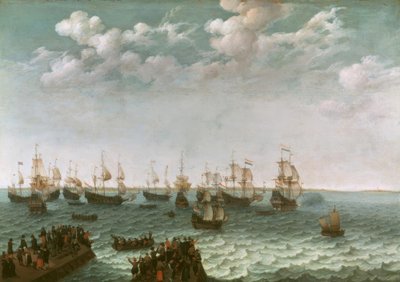 Abfahrt einer Kriegsflotte tekijältä Adam Willarts