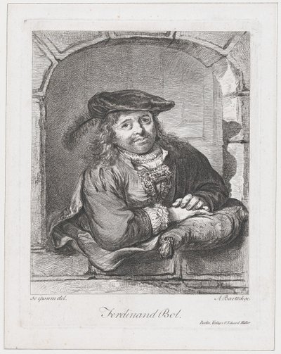Ferdinand Bolin muotokuva, 1803-08. tekijältä Adam von Bartsch