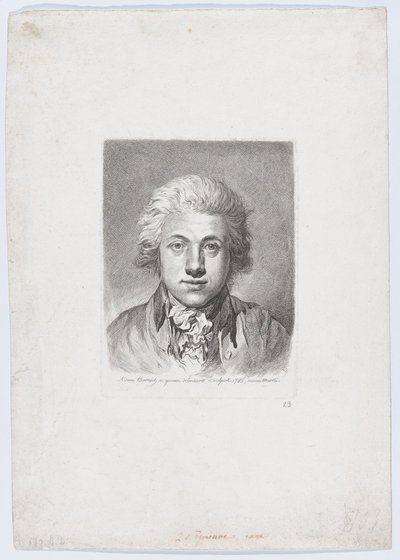 Omakuva, 1785. tekijältä Adam von Bartsch