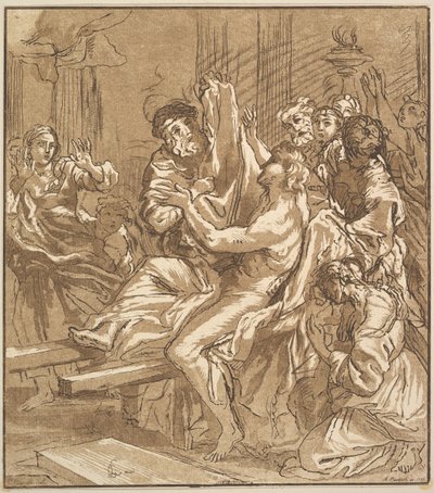 Naimin ihme, 1786. tekijältä Adam von Bartsch