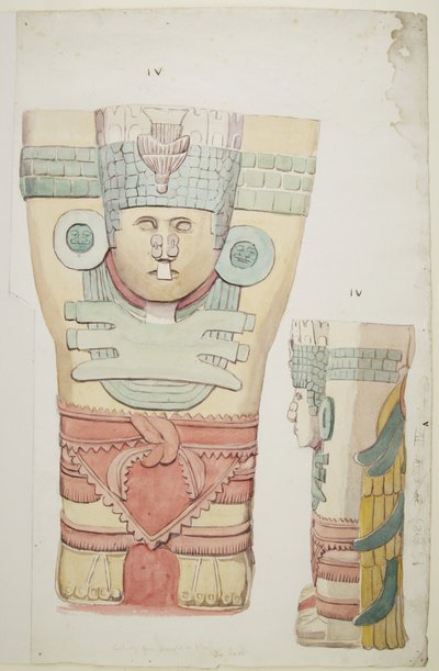 Caryatid (akvarelli) tekijältä Adela Breton