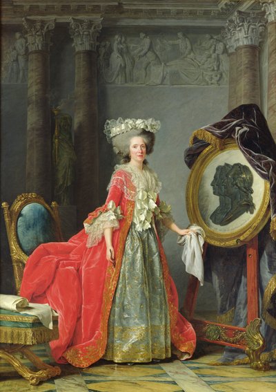 Ranskan Adelaiden muotokuva tekijältä Adelaide Labille Guiard