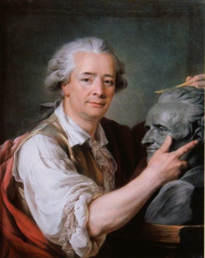 Augustin Pajou tekijältä Adelaide Labille Guiard