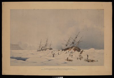 H.M.S. Phoenix ja Breadalbane sillä hetkellä, kun jälkimmäinen murskattiin ja upotettiin... tekijältä Admiral Edward Augustus (after) Inglefield