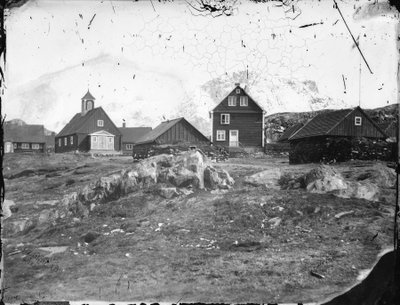 Holsteinborg (nykyinen Sisimiut) tekijältä Admiral Edward Augustus Inglefield