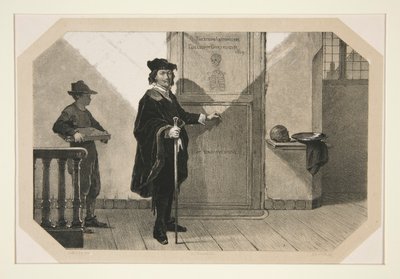 Rembrandt matkalla tohtori Tulpin anatomiselle oppitunnille tekijältä Adolf Carel Nunnink