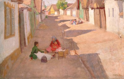 Village Street Unkarissa tekijältä Adolf Fenyes