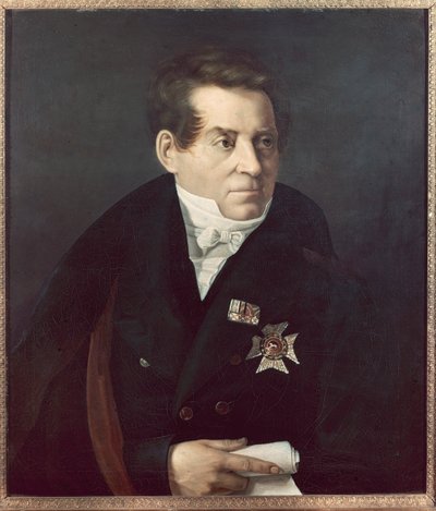 August Wilhelm von Schlegelin muotokuva tekijältä Adolf Hohneck