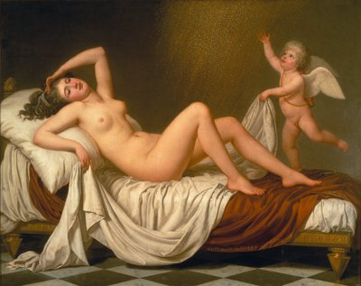 Danaë ja kullan suihku tekijältä Adolf Ulrik Wertmüller