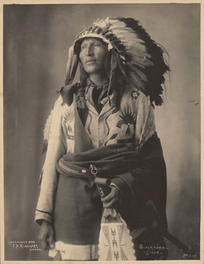 Blackhorn, Sioux tekijältä Adolph F. Muhr