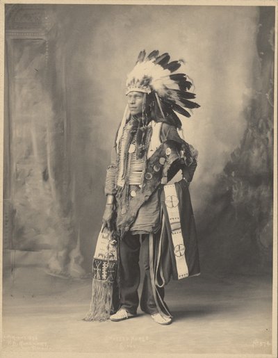 [Täplikäs hevonen, Oceti Sakowin Oyate -kansasta]
 tekijältä Adolph F. Muhr