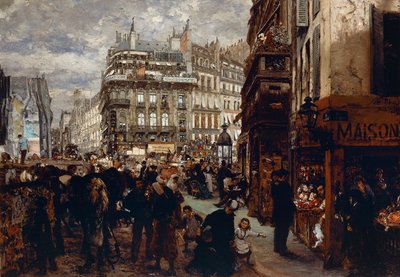 Viikkopäivä Pariisissa tekijältä Adolph Menzel